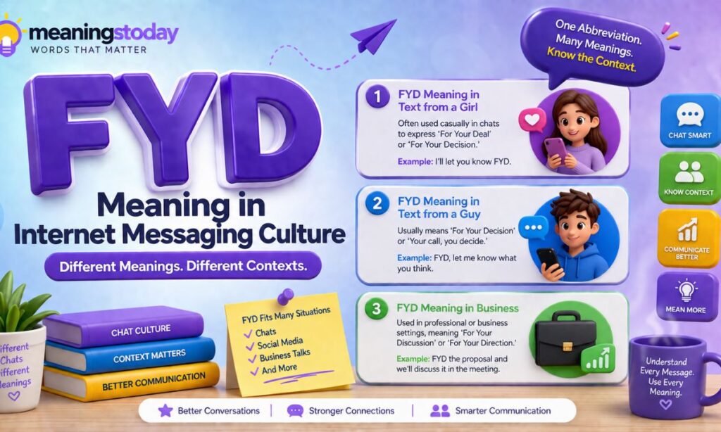 FYD Meaning in Internet Messaging Culture