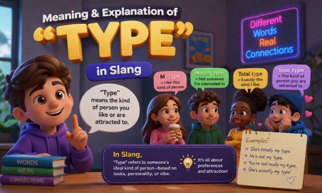 Meaning & Explanation of Type in Slang
