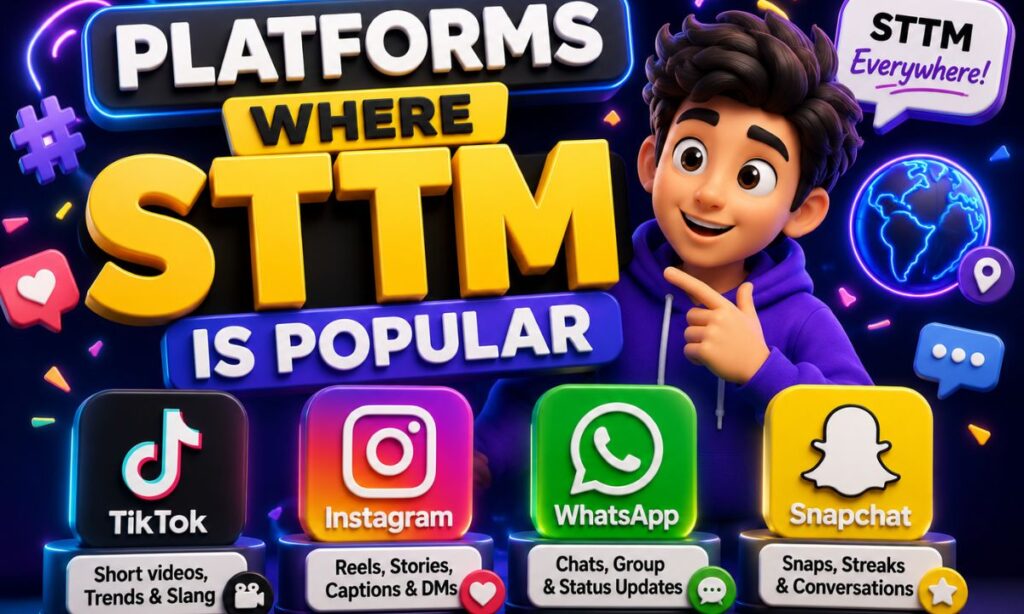 Platforms Where STTM Is Popular