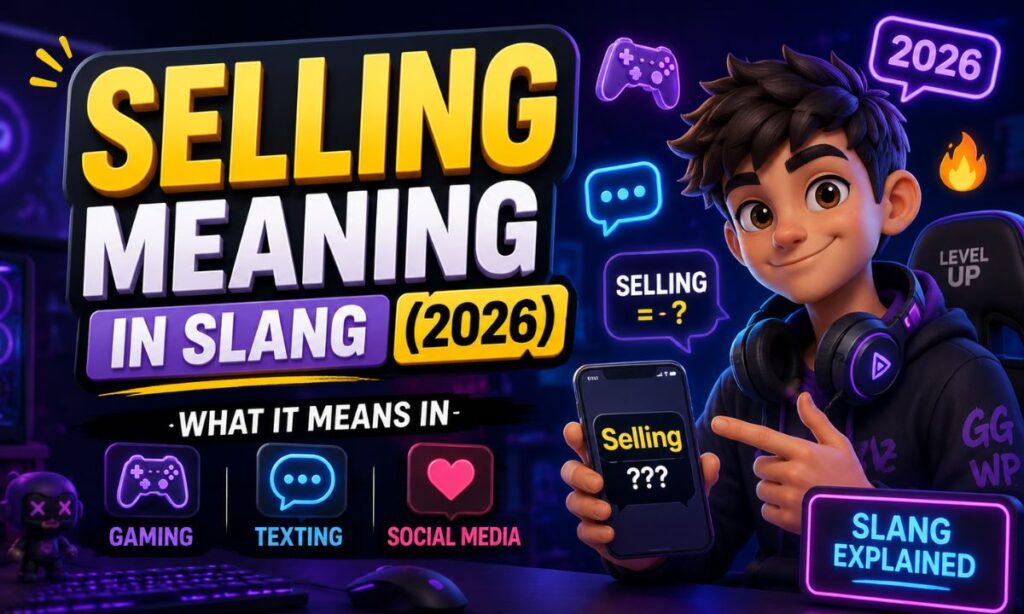 Selling Meaning in Slang (2026) What It Means in Gaming, Texting & Social Media