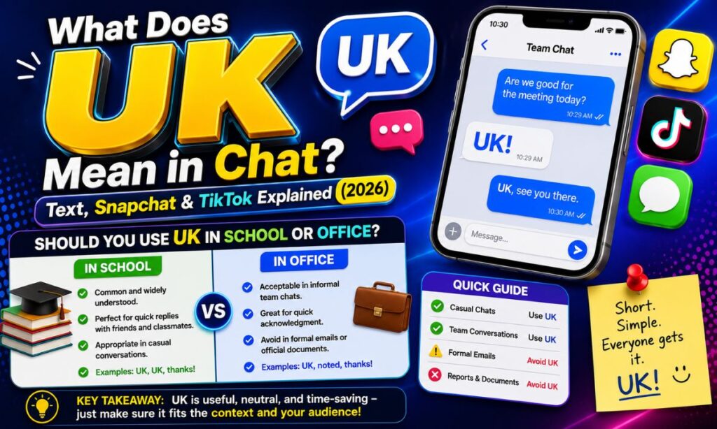 Should You Use UK in School or Office