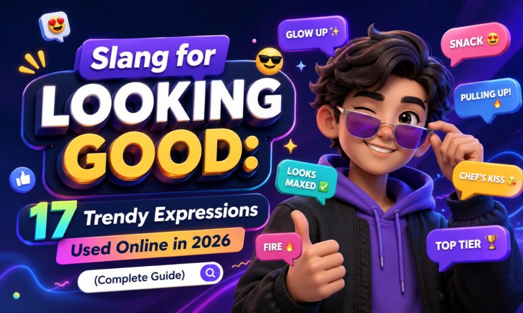 Slang for Looking Good 17 Trendy Expressions Used Online in 2026 (Complete Guide)
