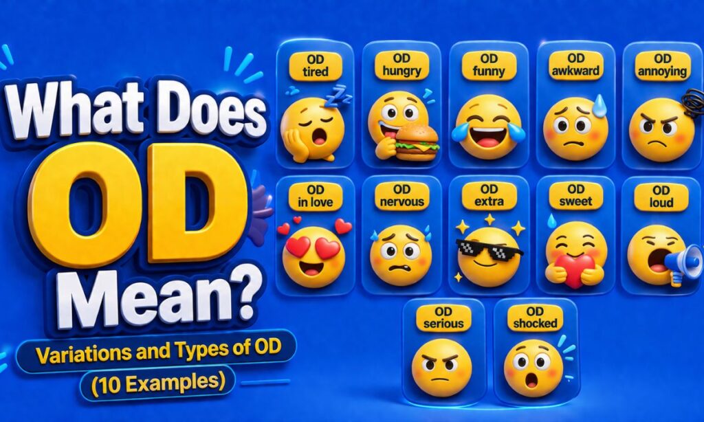 Variations and Types of OD (10 Examples)