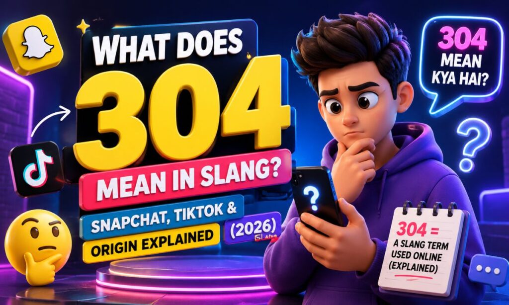 What Does 304 Mean in Slang Snapchat, TikTok & Origin Explained (2026)