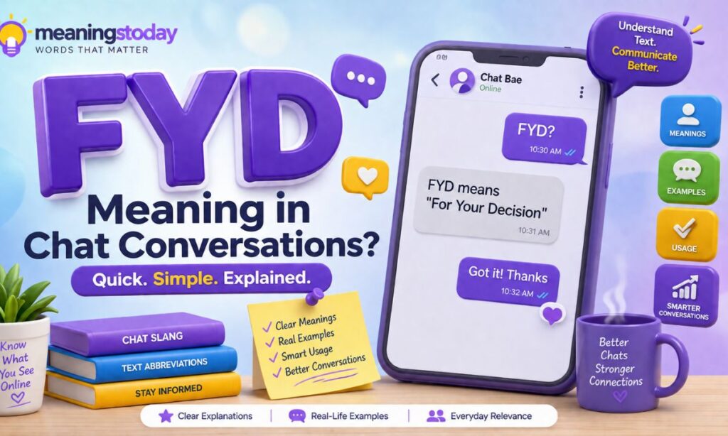 What Does FYD Mean in Chat Conversations