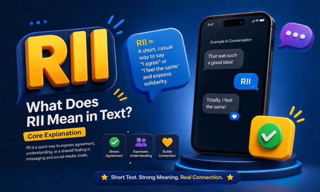 What Does RII Mean in Text Core Explanation