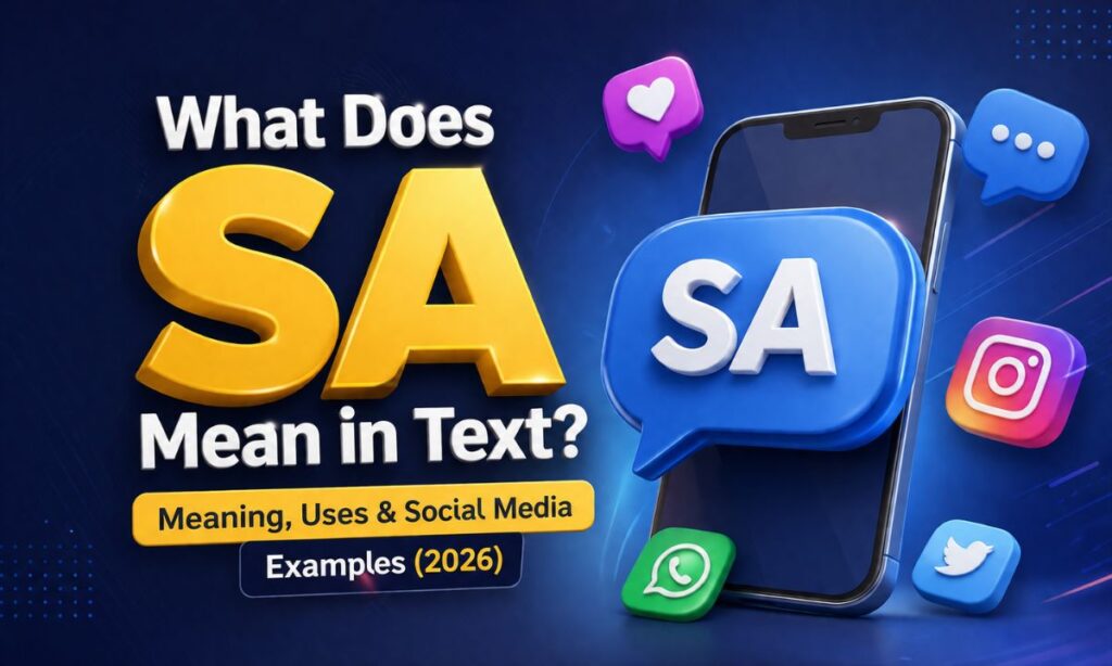 What Does SA Mean in Text Meaning, Uses & Social Media Examples (2026)