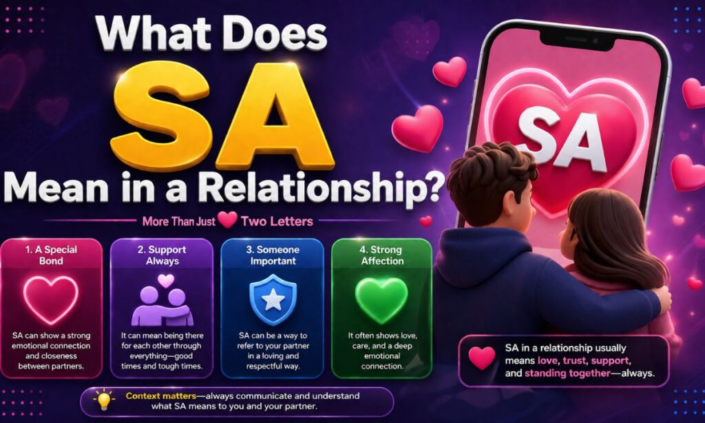 What Does SA Mean in a Relationship