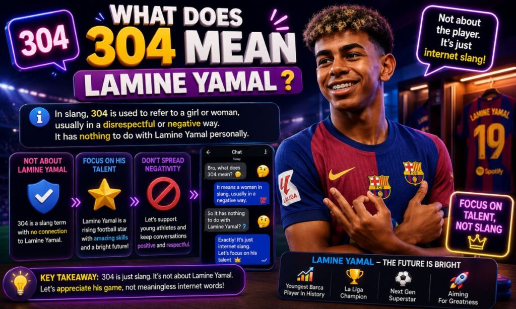 What does 304 mean Lamine Yamal