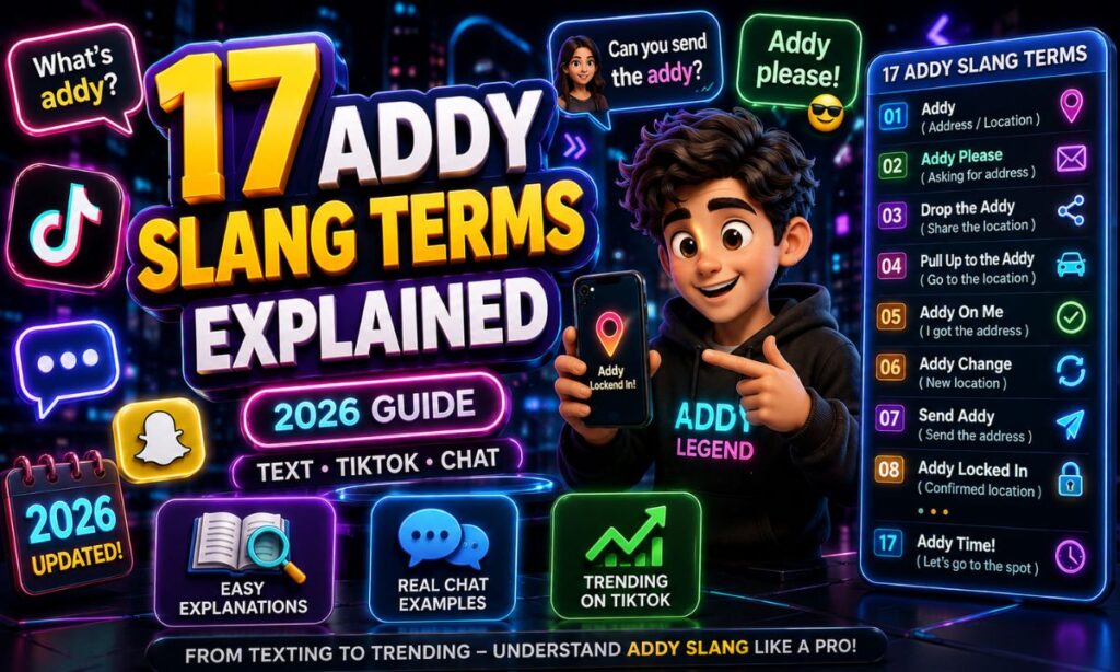 17 Addy Slang Terms Explained