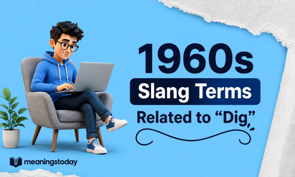 1960s Slang Terms Related to Dig