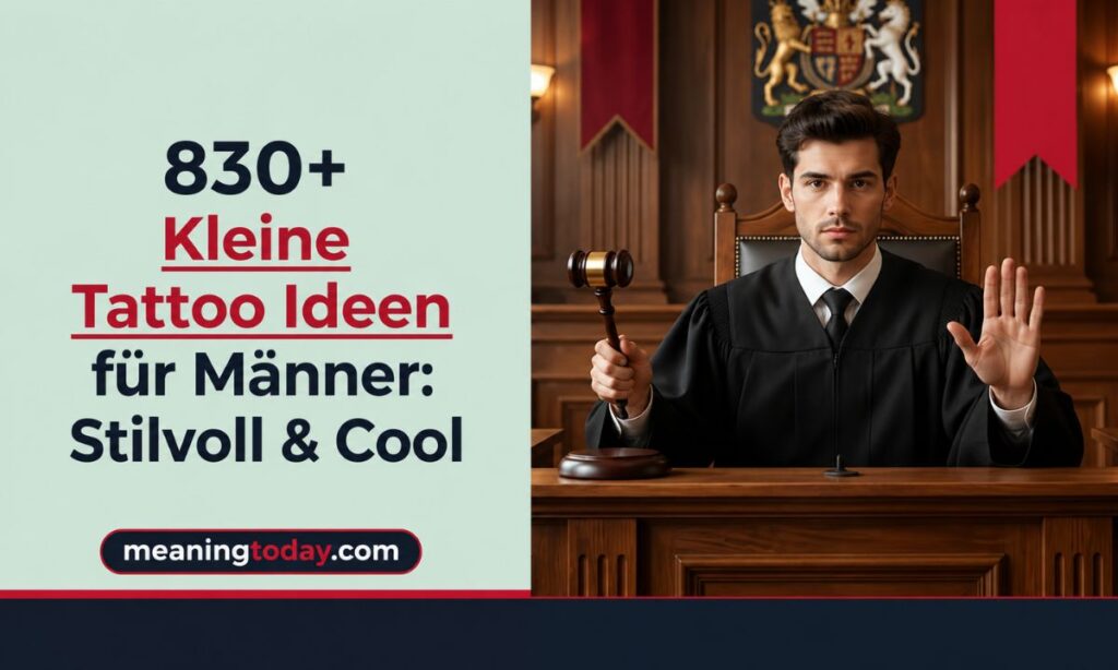 830+ Kleine Tattoo Ideen für Männer Stilvoll & Cool