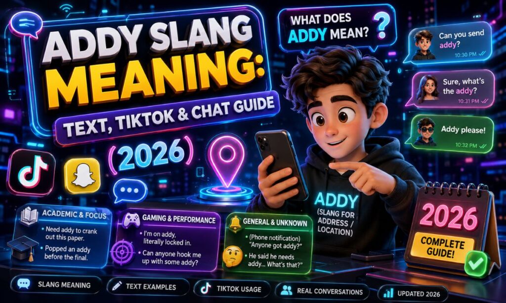Addy Slang Meaning Text, TikTok & Chat Guide (2026)