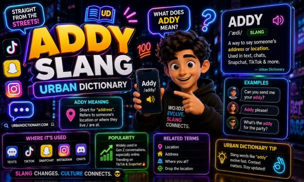 Addy slang urban dictionary