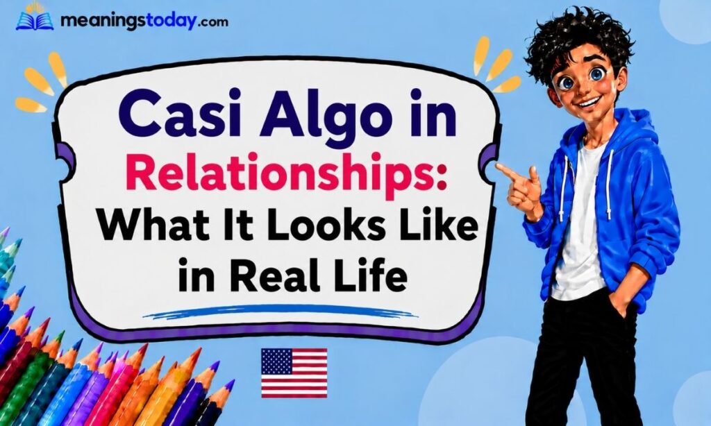 Casi Algo in Relationships What It Looks Like in Real Life