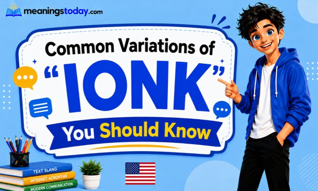 Common Variations of _IONK_ You Should KnowCommon Variations of _IONK_ You Should Know