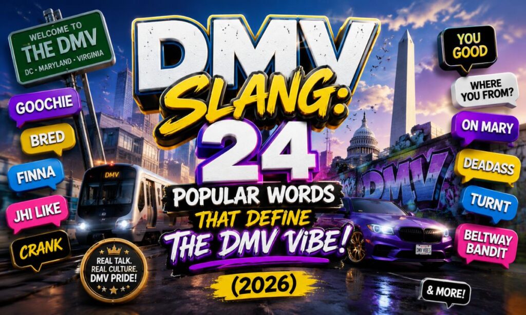 DMV Slang 24 Popular Words That Define the DMV Vibe (2026)
