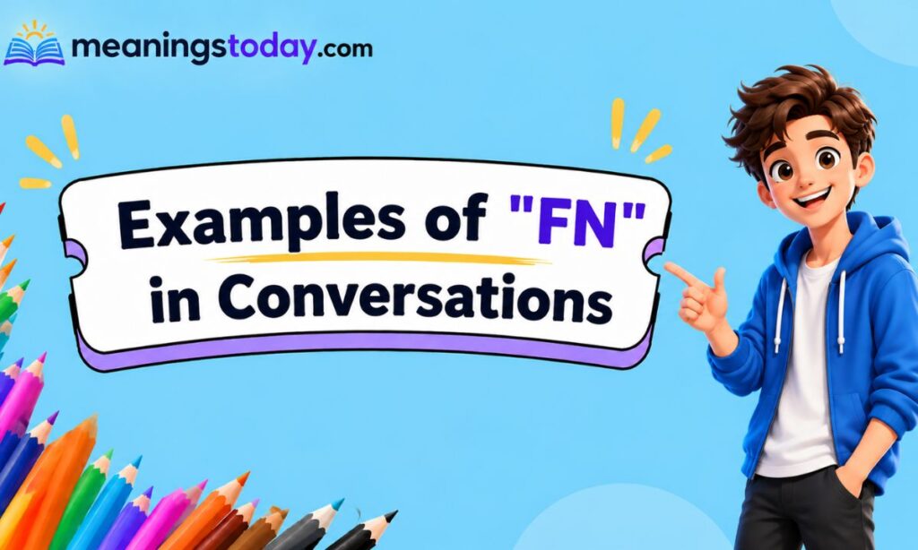 Examples of FN in Conversations