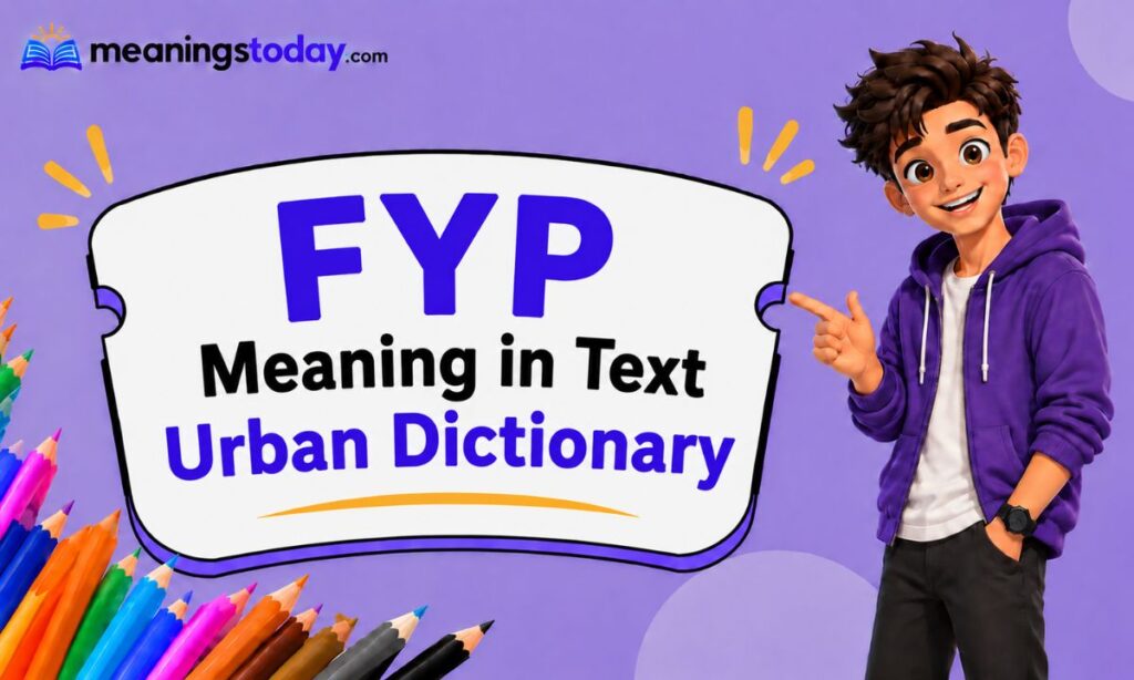FYP Meaning in Text Urban Dictionary