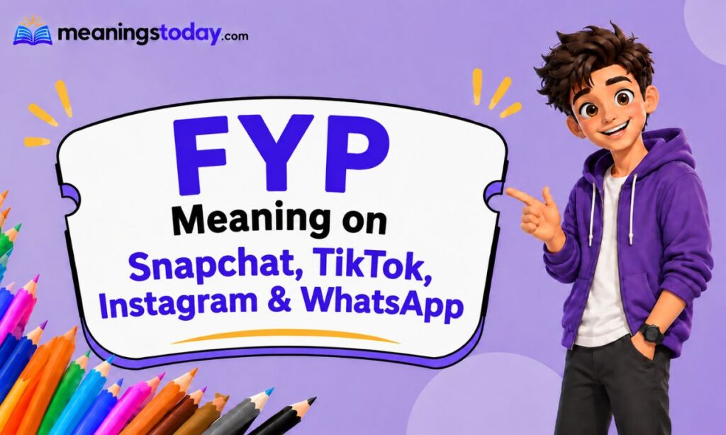 _FYP Meaning on Snapchat, TikTok, Instagram & WhatsApp