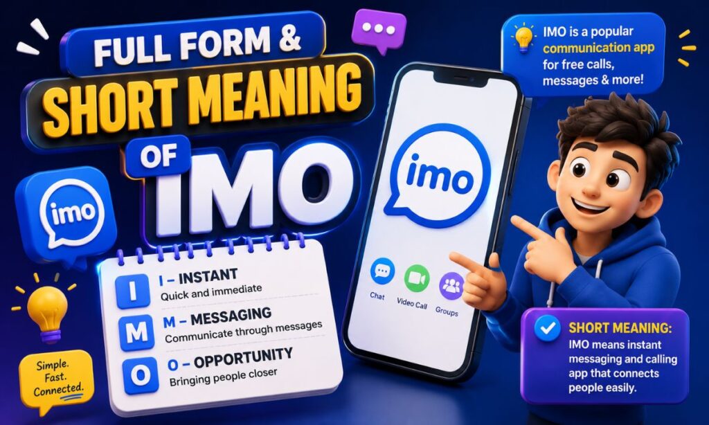 Full Form & Short Meaning of IMO