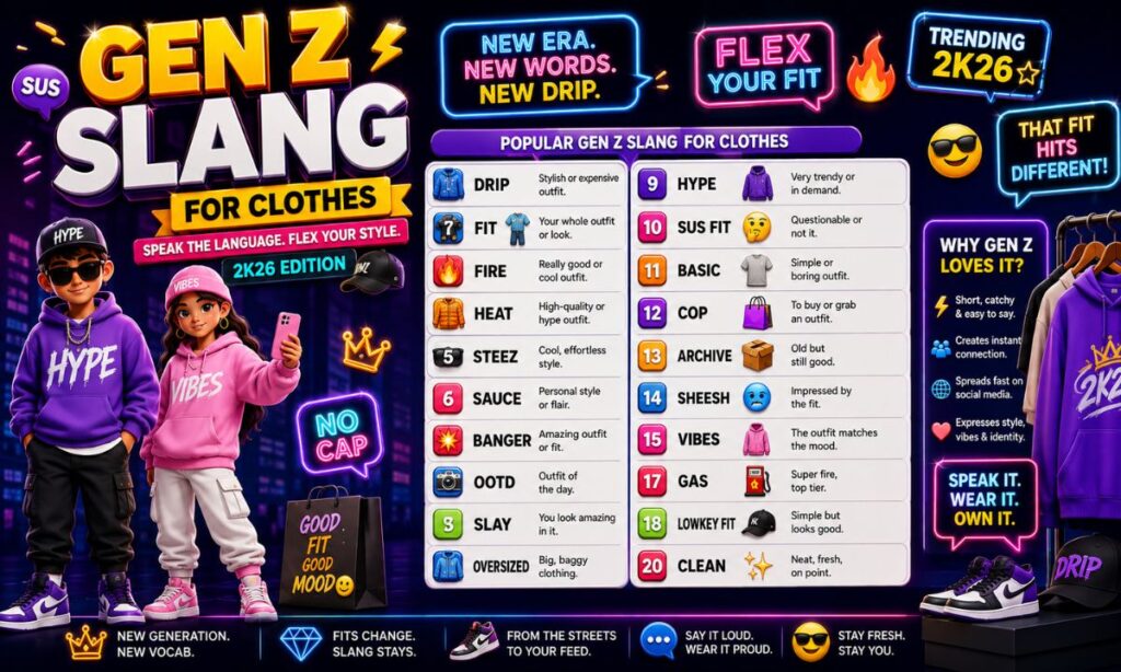 _Gen Z slang for clothes
