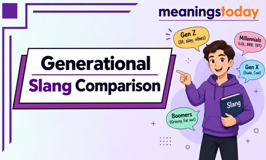 Generational Slang Comparison