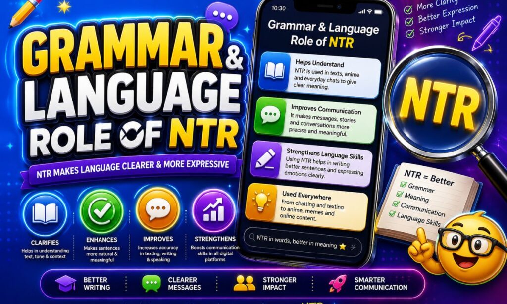 Grammar & Language Role of NTR