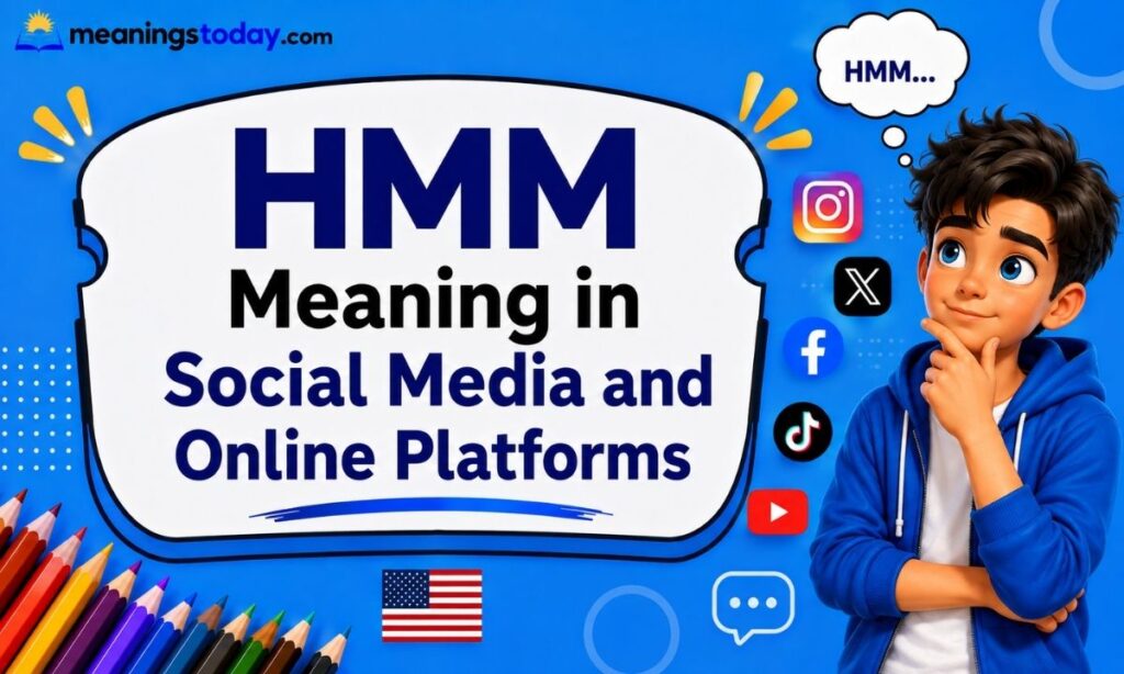 HMM Meaning in Social Media and Online Platforms