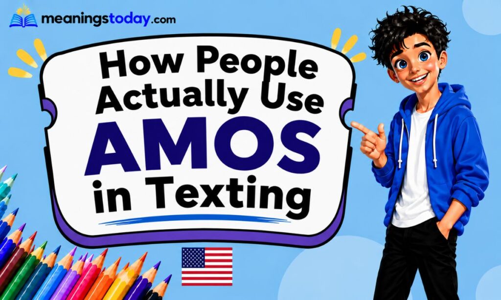 How People Actually Use AMOS in Texting