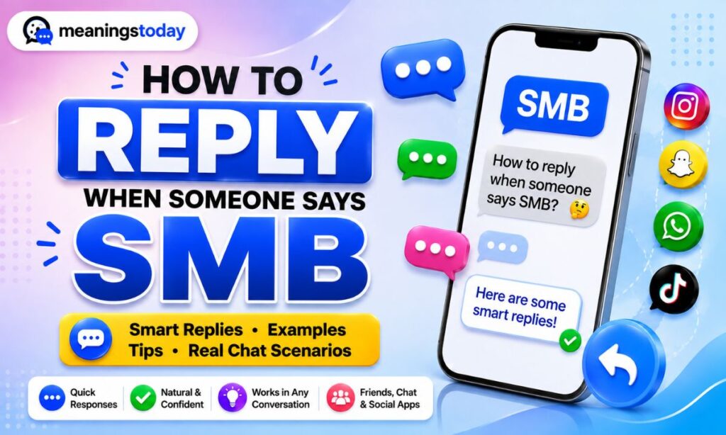 How to Reply When Someone Says SMB