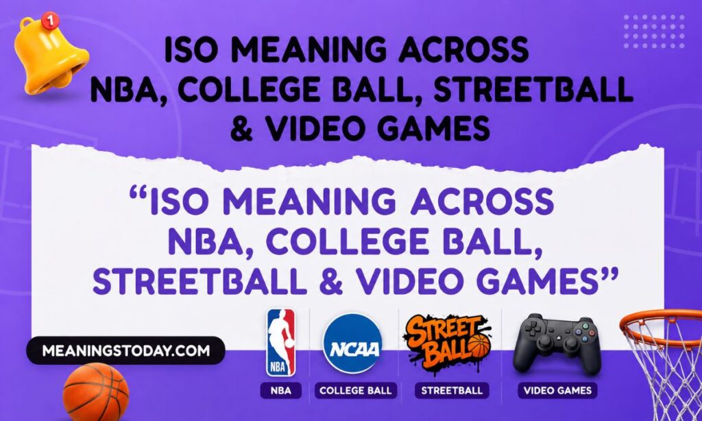 ISO Meaning Across NBA, College Ball, Streetball & Video Games