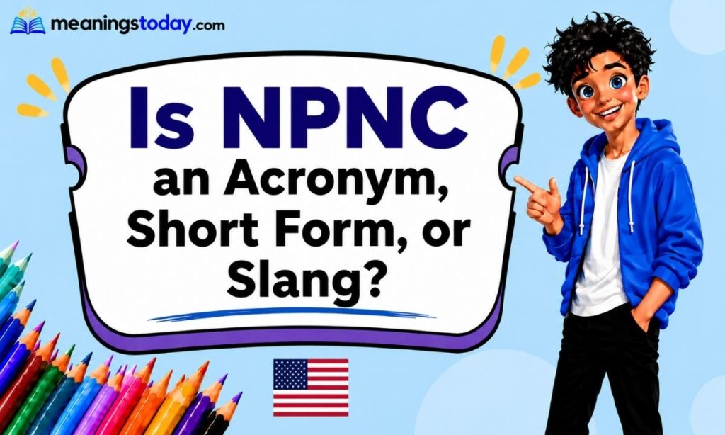 Is NPNC an Acronym, Short Form, or Slang