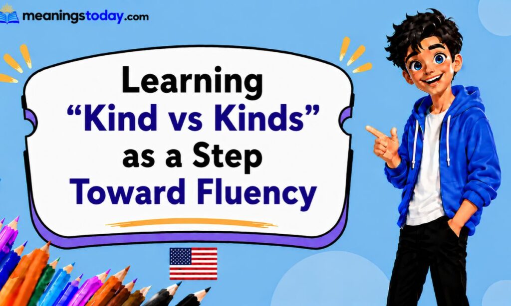 Learning _Kind vs Kinds_ as a Step Toward Fluency