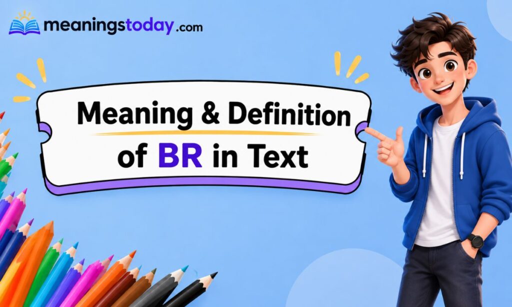 Meaning & Definition of BR in Text