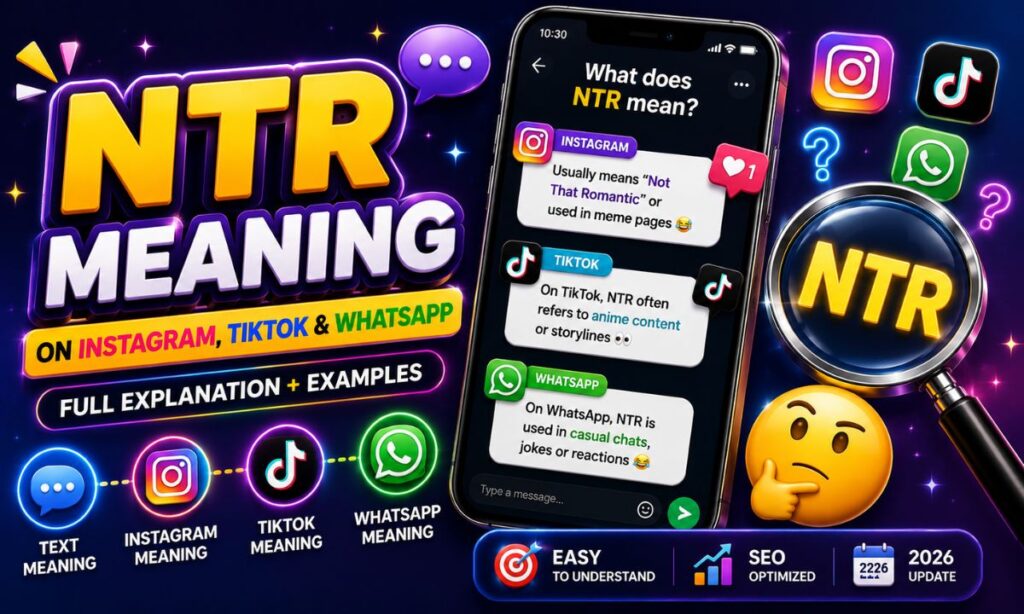 _NTR Meaning on Instagram, TikTok & WhatsApp