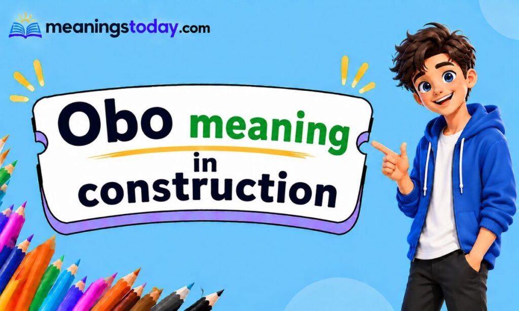 Obo meaning in construction