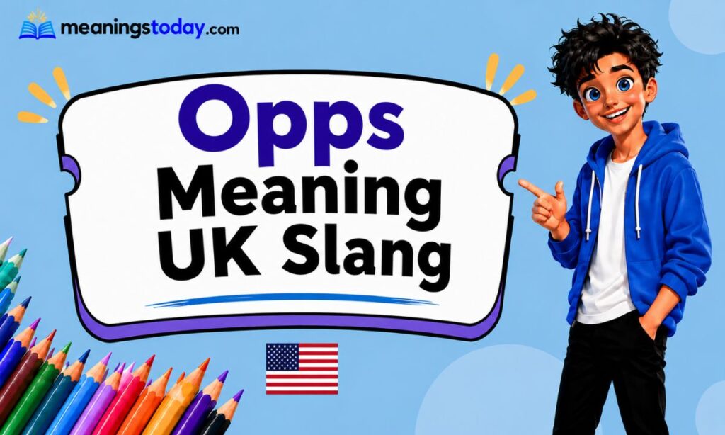 Opps Meaning UK Slang