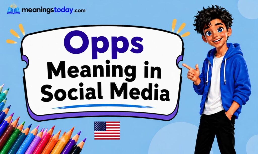 Opps Meaning in Social Media