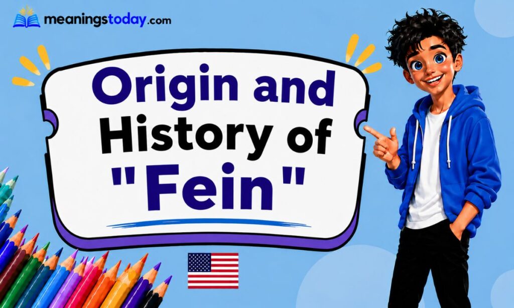Origin and History of Fein