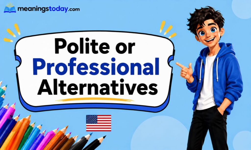 Polite or Professional Alternatives