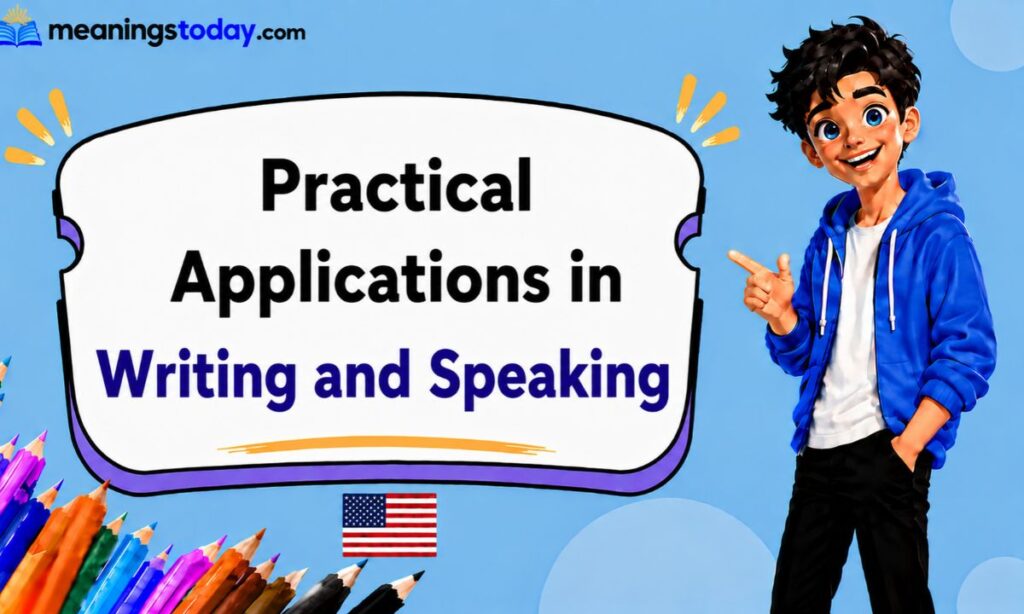 Practical Applications in Writing and Speaking