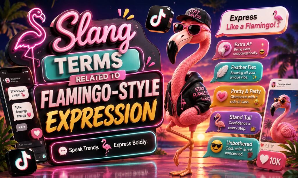 Slang Terms Related to Flamingo-Style Expression