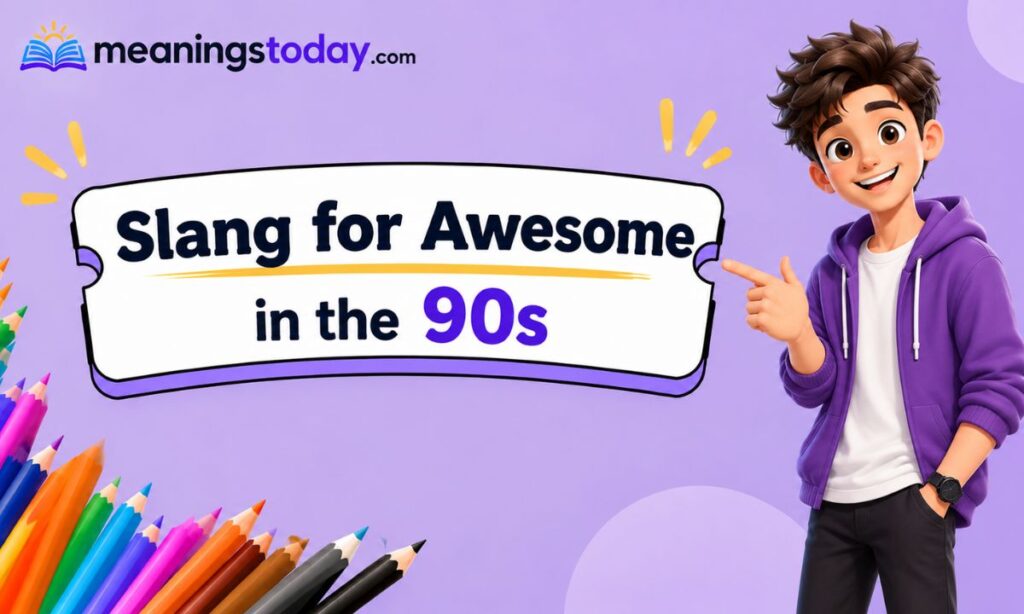 Slang for Awesome in the 90s