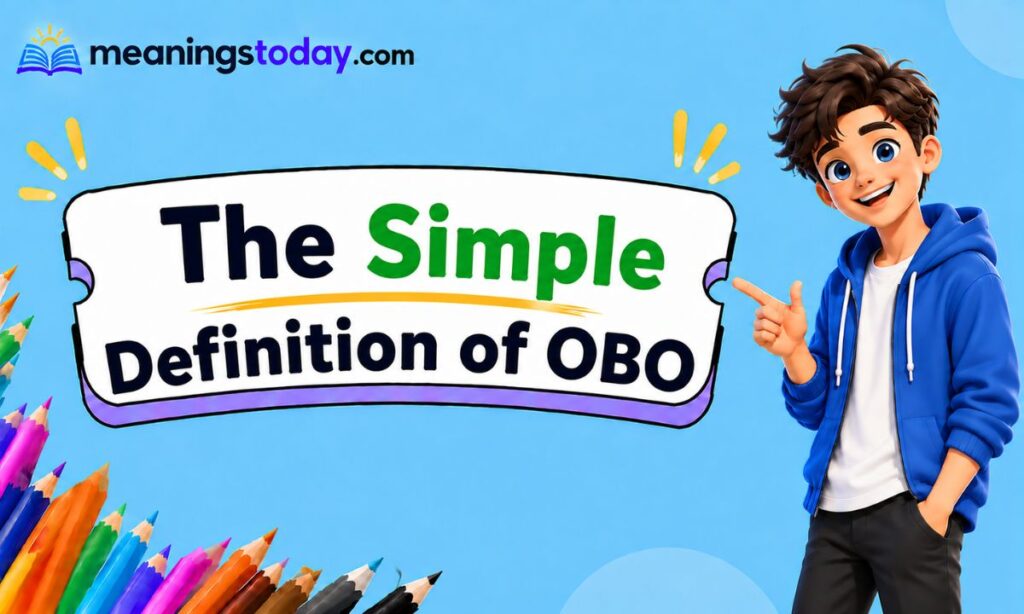 The Simple Definition of OBO