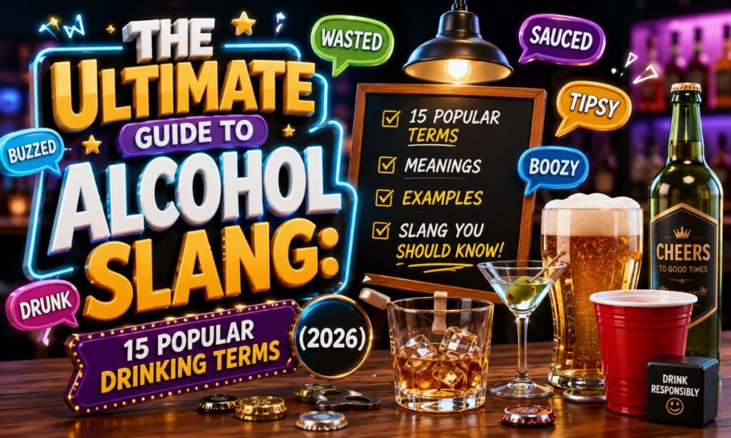 The Ultimate Guide to Alcohol Slang 15 Popular Drinking Terms (2026)