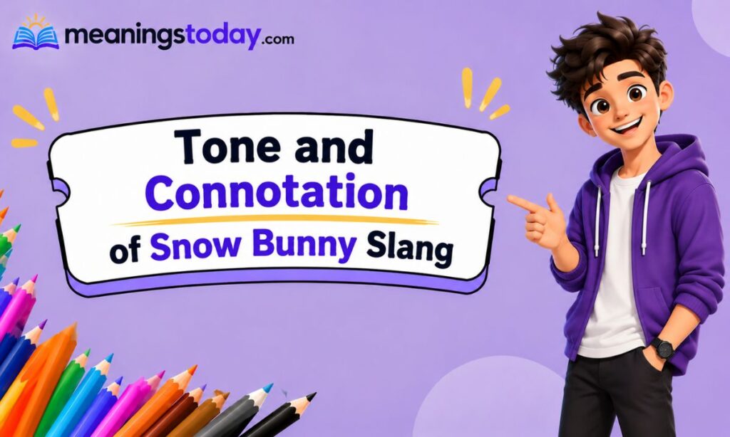 Tone and Connotation of Snow Bunny Slang