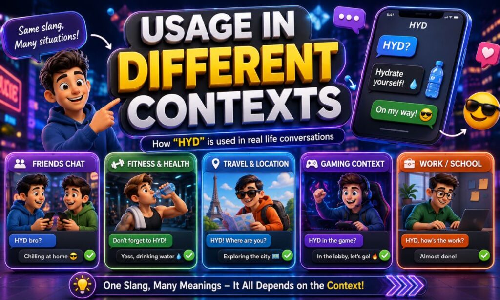 Usage in Different Contexts 