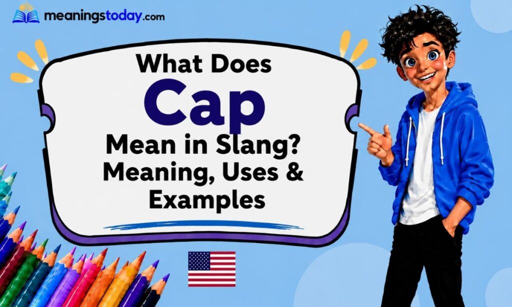 What Does Cap Mean in Slang Meaning, Uses & Examples