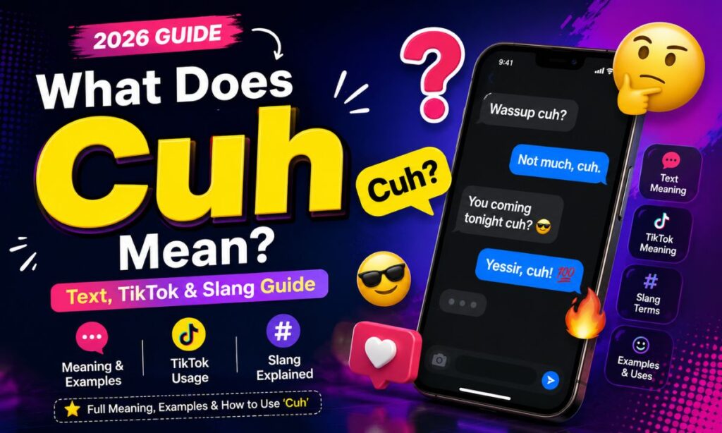 What Does Cuh Mean Text, TikTok & Slang Guide (2026)
